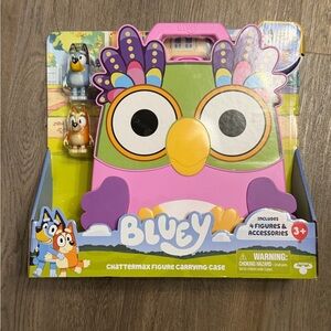 Bluey Chattermax Figure Carrying Case - NEW - Bingo Gift